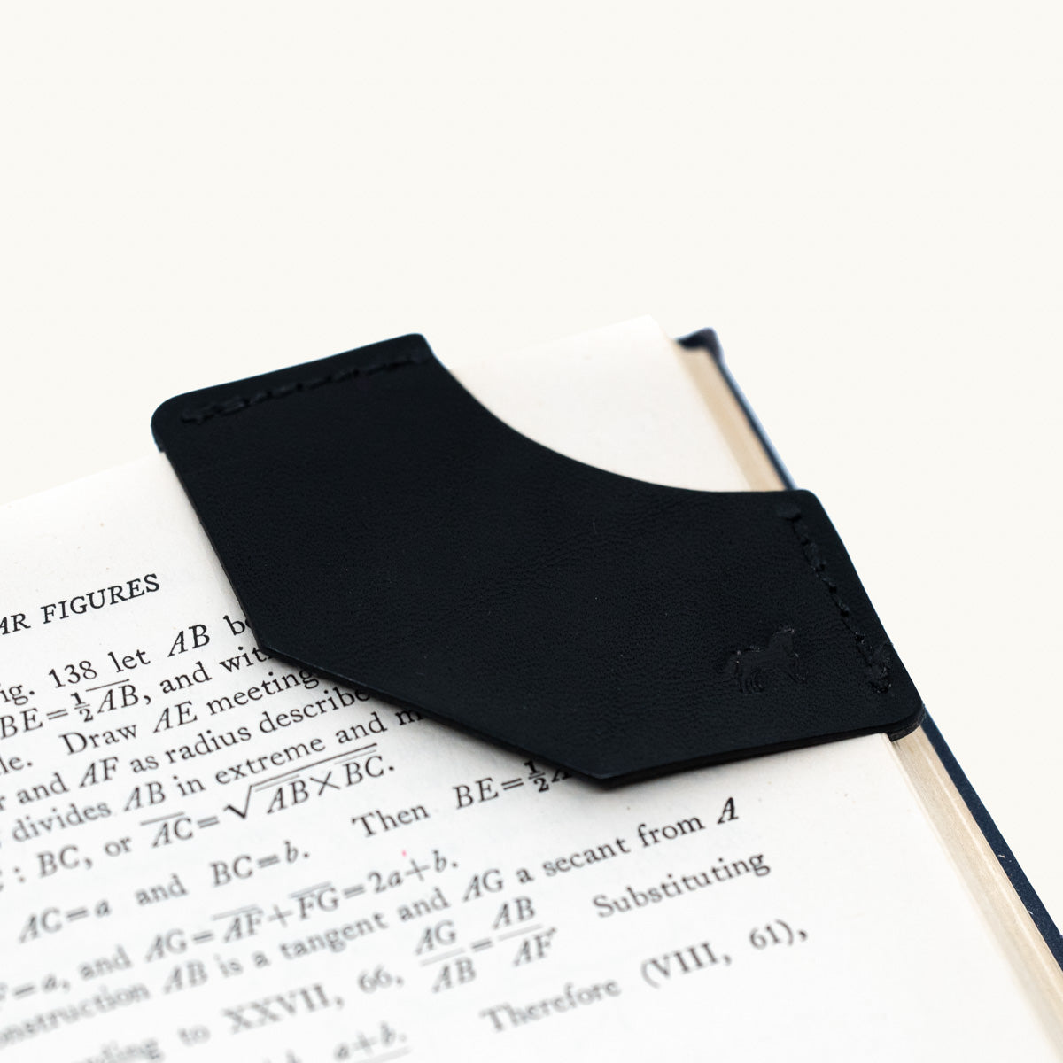 Edison Corner Bookmark | Black