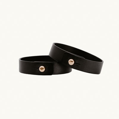 Leather Bracelet | Black
